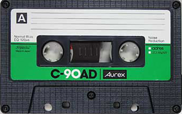 Compact Cassette Aurex AD 90 Type I Normal 1980 Japan