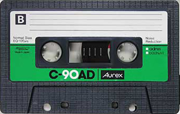 Compact Cassette Aurex AD 90 Type I Normal 1980 Japan