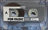 Compact Cassette Baron KH 46 "For Music" Type I Normal 1985 Japan