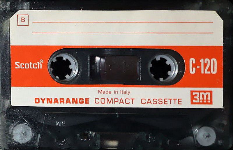 Compact Cassette Scotch Dynarange 120 Type I Normal 1971 Europe