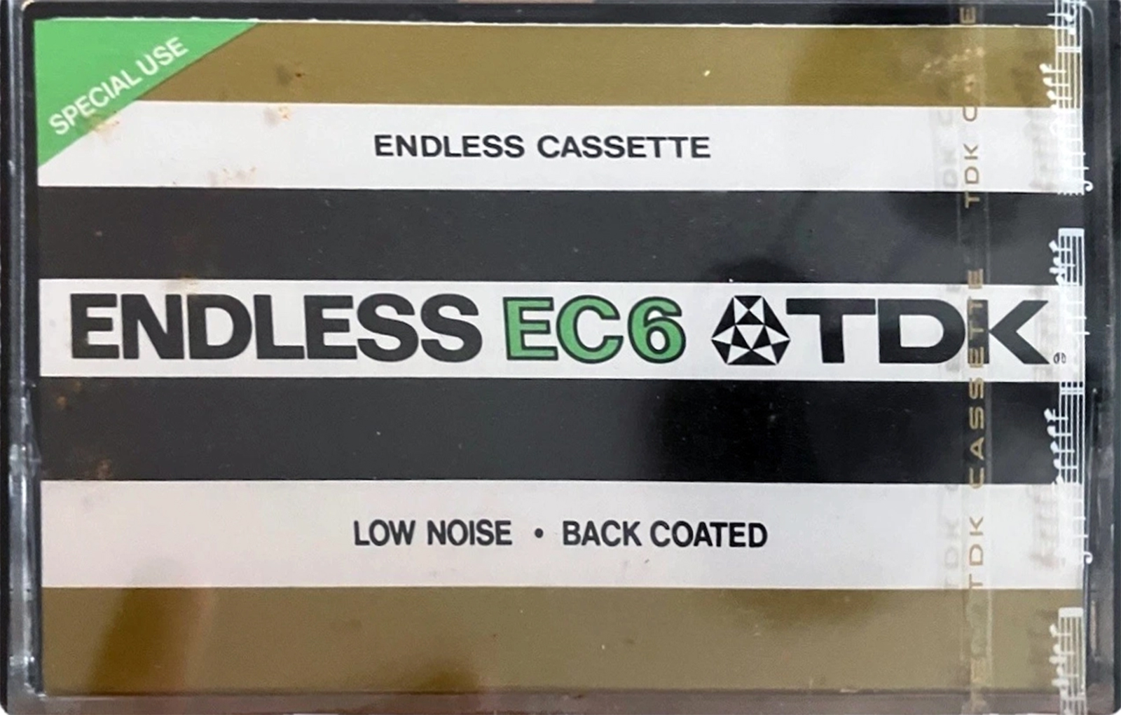 Compact Cassette TDK EC Endless 6 "EC6" Endless Cassette 1978 Europe, USA