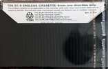 Compact Cassette TDK EC Endless 6 "EC6" Endless Cassette 1978 Europe, USA