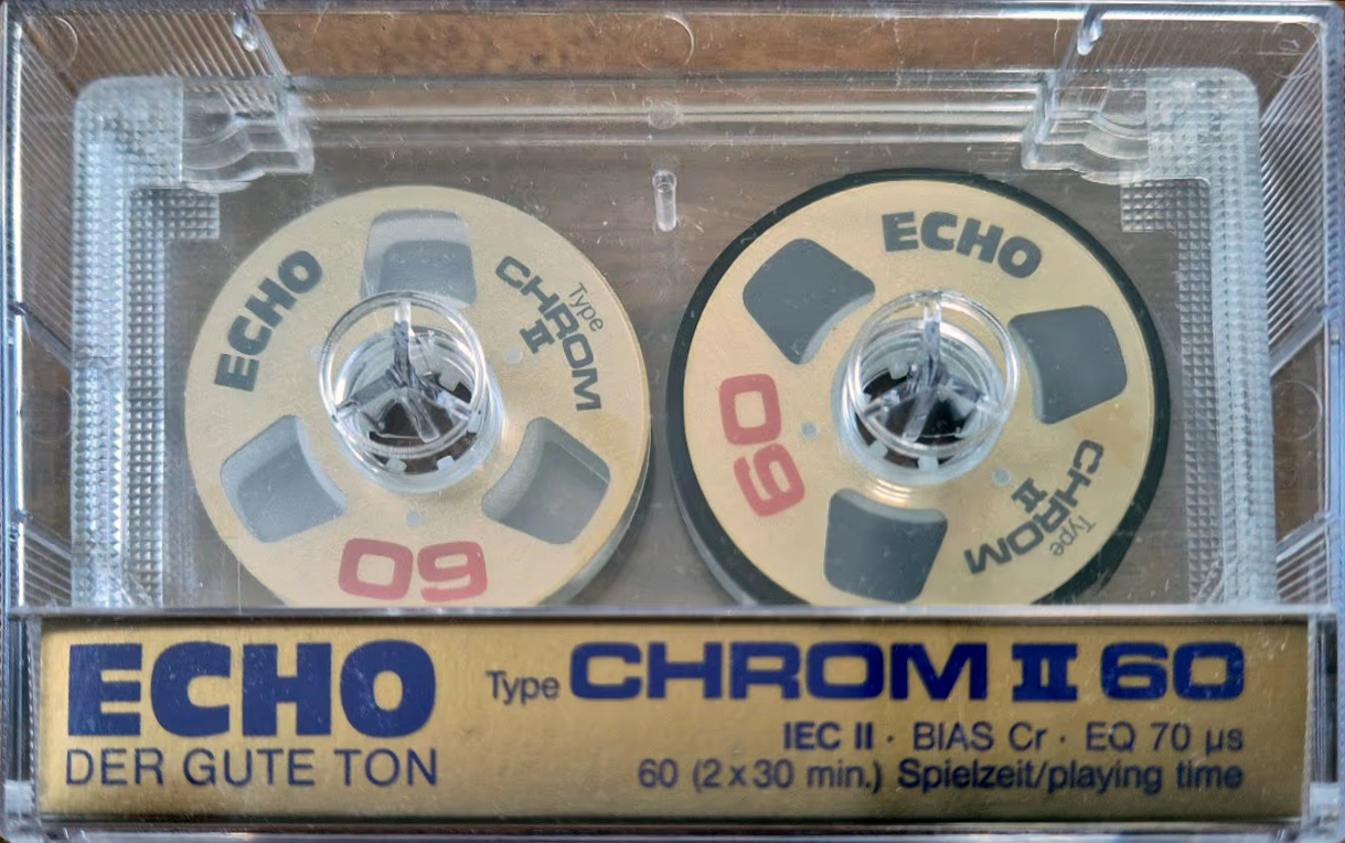 Compact Cassette Echo 60 "Der Gute Ton" Type II Chrome Germany