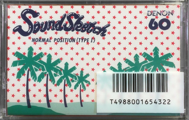 Compact Cassette Denon KF 60 "Sound Sketch KF60PA" Type I Normal 1986 Japan