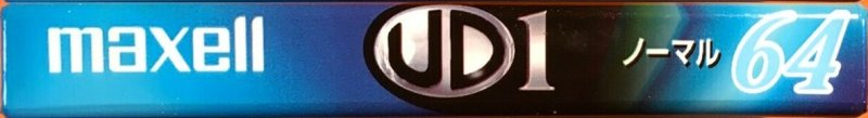 Compact Cassette Maxell UDI / UD1 64 "UD1-64M" Type I Normal 1999 Japan