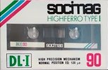 Compact Cassette Socimag DL-I 90 Type I Normal 1984 Europe