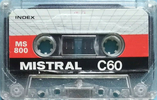 Compact Cassette Mistral 90 Type I Normal 1984 Hong Kong