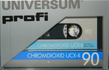 Compact Cassette Universum UCX II 90 Type II Chrome 1986 Germany