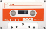 Compact Cassette Bubu 60 Type I Normal 1974 Japan