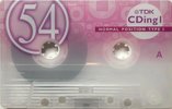 Compact Cassette TDK CDing 1 54 "CD1-54L" Type I Normal 2000 Japan