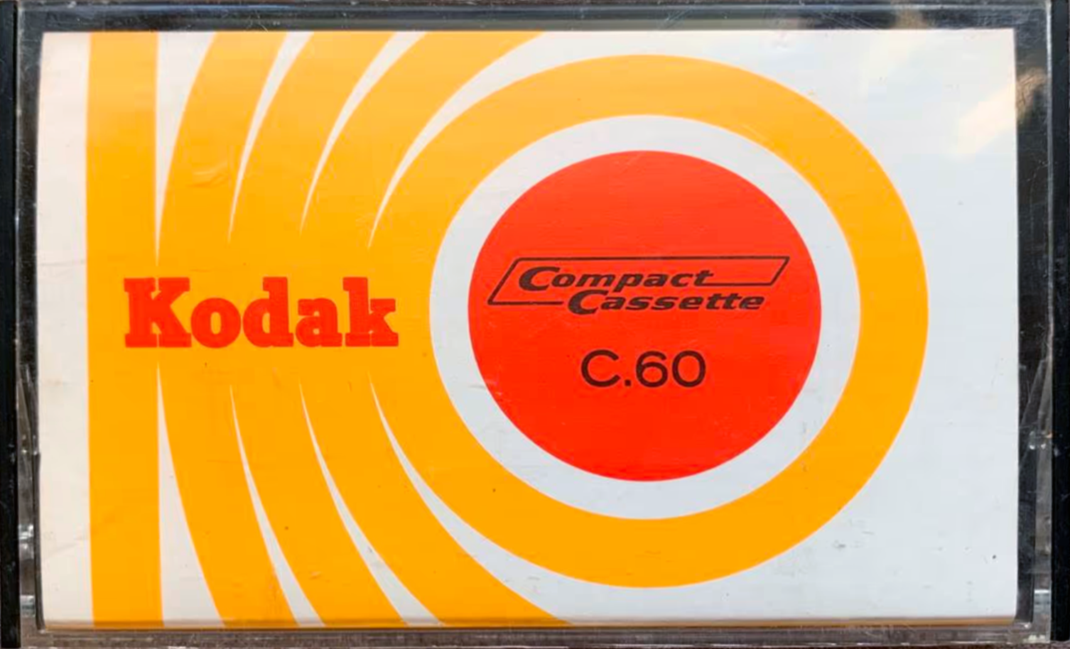 Compact Cassette Kodak 60 Type I Normal 1971 Europe