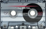 Compact Cassette TDK CDing Metal 50 "CDM-50A" Type IV Metal 1993 Japan