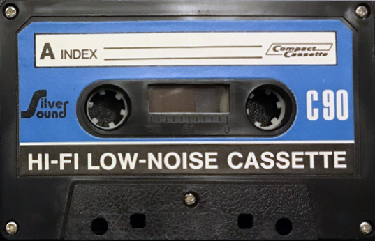 Compact Cassette Silver Sound 90 "black logo" Type I Normal 1975 Europe