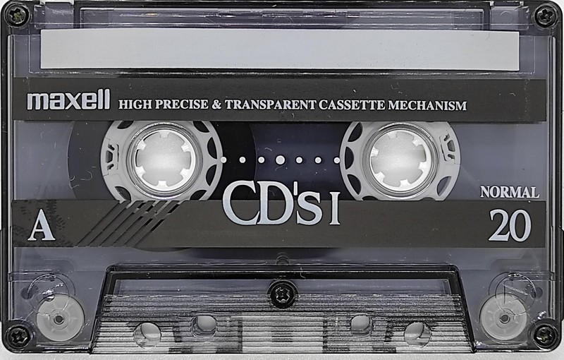 Compact Cassette Maxell CD`s I / CD`s 1 20 "CDS1-20G" Type I Normal 1994 Japan