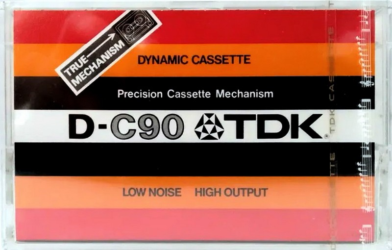 Compact Cassette TDK D 90 Type I Normal 1977 Japan