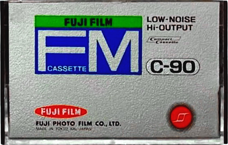 Compact Cassette Fuji Film FM 90 Type I Normal 1971 Japan