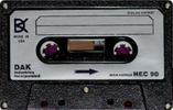 Compact Cassette DAK 90 "HEC" Type I Normal 1981 USA