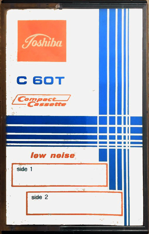 Compact Cassette Toshiba T 60 "C60T" Type I Normal 1970 Europe