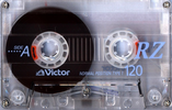Compact Cassette Victor RZ 120 "RZ-120E" Type I Normal 2000 Japan