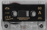 Compact Cassette RTV 60 "CE II" Type II Chrome Slovenia