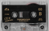 Compact Cassette RTV 60 "CE II" Type II Chrome Slovenia