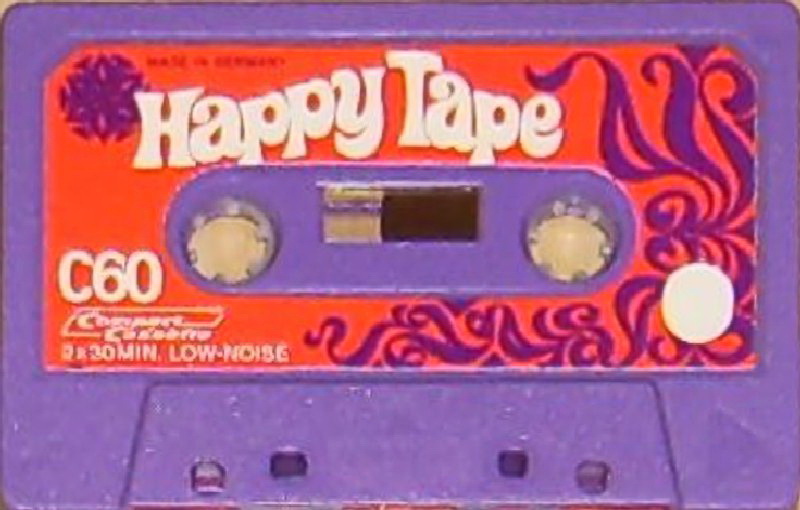 Compact Cassette Happy Tape 60 Type I Normal 1977 Germany