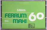 Compact Cassette Stilo 60 "Ferrum Maxi" Type I Normal Poland