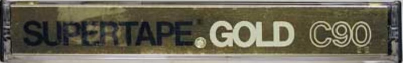 Compact Cassette SUPERTAPE Gold 90 "44-922" Type I Normal 1979 USA