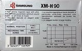 5 pack Samsung XM-H 90 Type I Normal 1988 South Korea