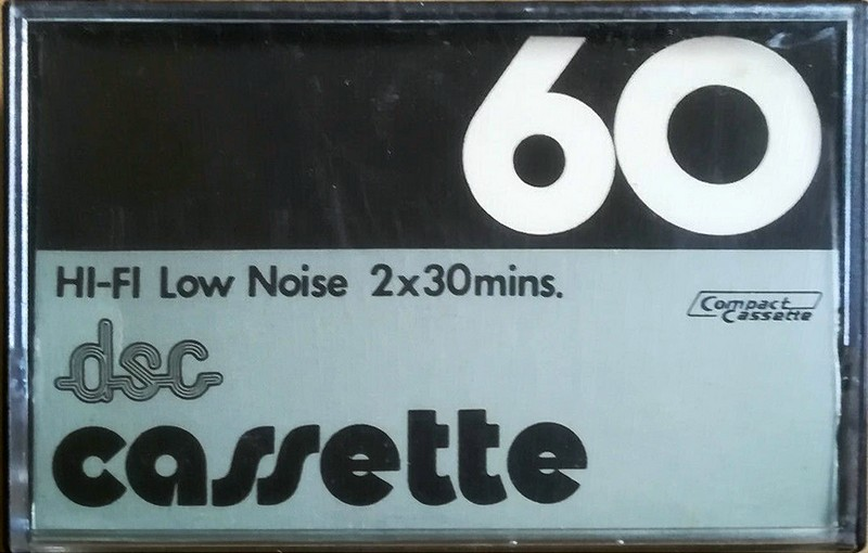 Compact Cassette DSC 60 Type I Normal 1978 Hong Kong