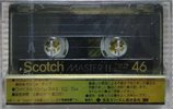 Compact Cassette Scotch Master II 46 Type II Chrome 1981 Japan