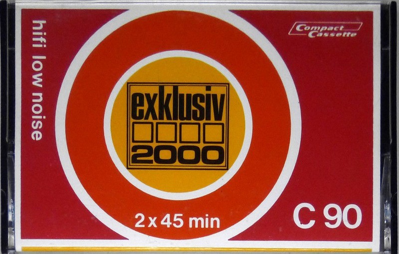 Compact Cassette Exklusiv 2000 90 Type I Normal Germany