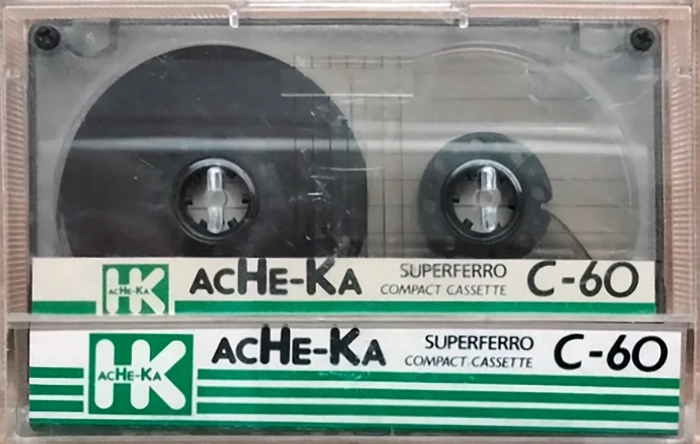 Compact Cassette AcHe-Ka 60 Type I Normal Unknown Country