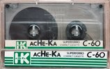 Compact Cassette AcHe-Ka 60 Type I Normal Unknown Country