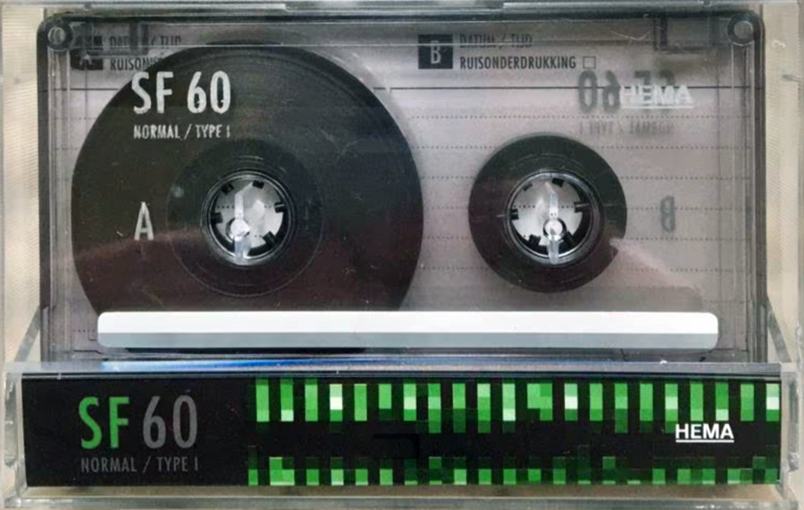 Compact Cassette Hema SF 60 Type I Normal 1997 Netherlands