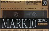Compact Cassette Shape Mark 10 SC Pro 90 Type II Chrome 1984 USA