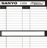 Compact Cassette Sanyo LN 90 Type I Normal 1975 Europe