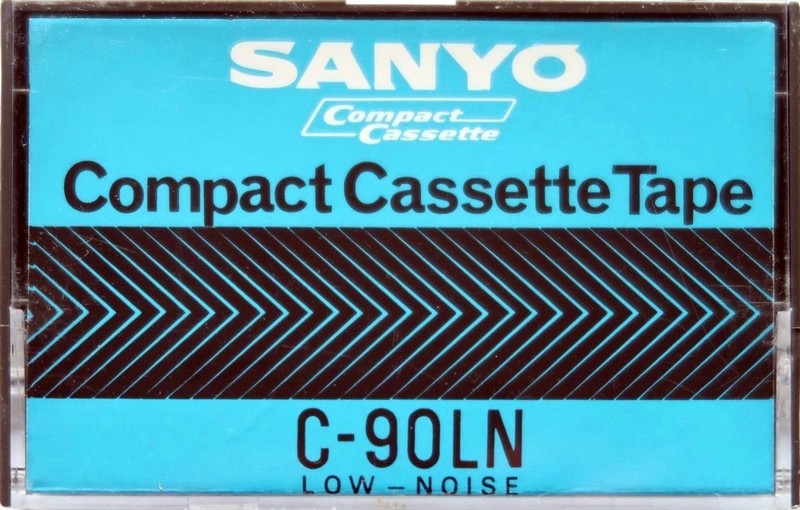 Compact Cassette Sanyo LN 90 Type I Normal 1975 Europe