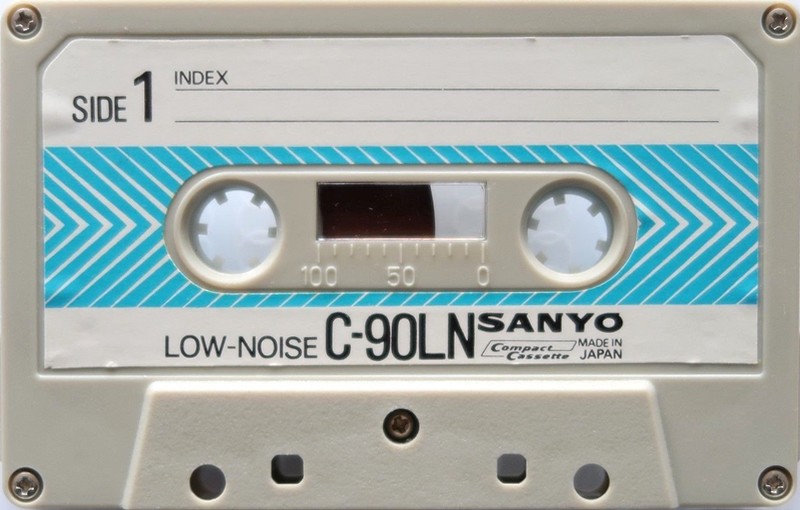Compact Cassette Sanyo LN 90 Type I Normal 1975 Europe