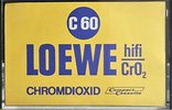 Compact Cassette Loewe 60 Type II Chrome 1977 Europe