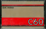 Compact Cassette DX-KIDD 60 Type I Normal 1974 Japan