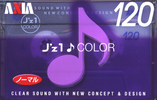 Compact Cassette AXIA J`z 1 Color 120 "JZ1K 120" Type I Normal 2003 Japan