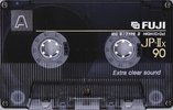 Compact Cassette Fuji JP-IIx 90 Type II Chrome 1990 Europe