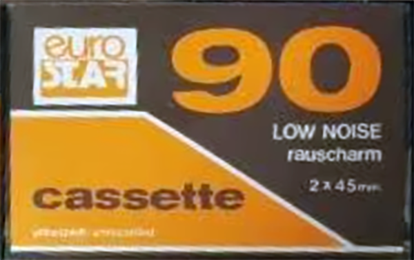 Compact Cassette Eurostar 90 Type I Normal Germany