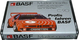 Compact Cassette BASF Chromdioxid Super II 90 "Mustercassette Profis fahren" Type II Chrome 1981 Germany