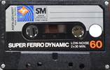 Compact Cassette AGFA Super Ferro Dynamic 60 Type I Normal 1977 Europe