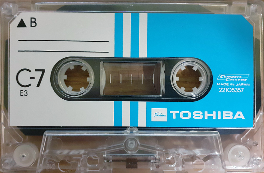 Compact Cassette Toshiba 7 "E3" Demonstration Tape Japan