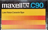 Compact Cassette Maxell LN 90 Type I Normal 1974 Japan