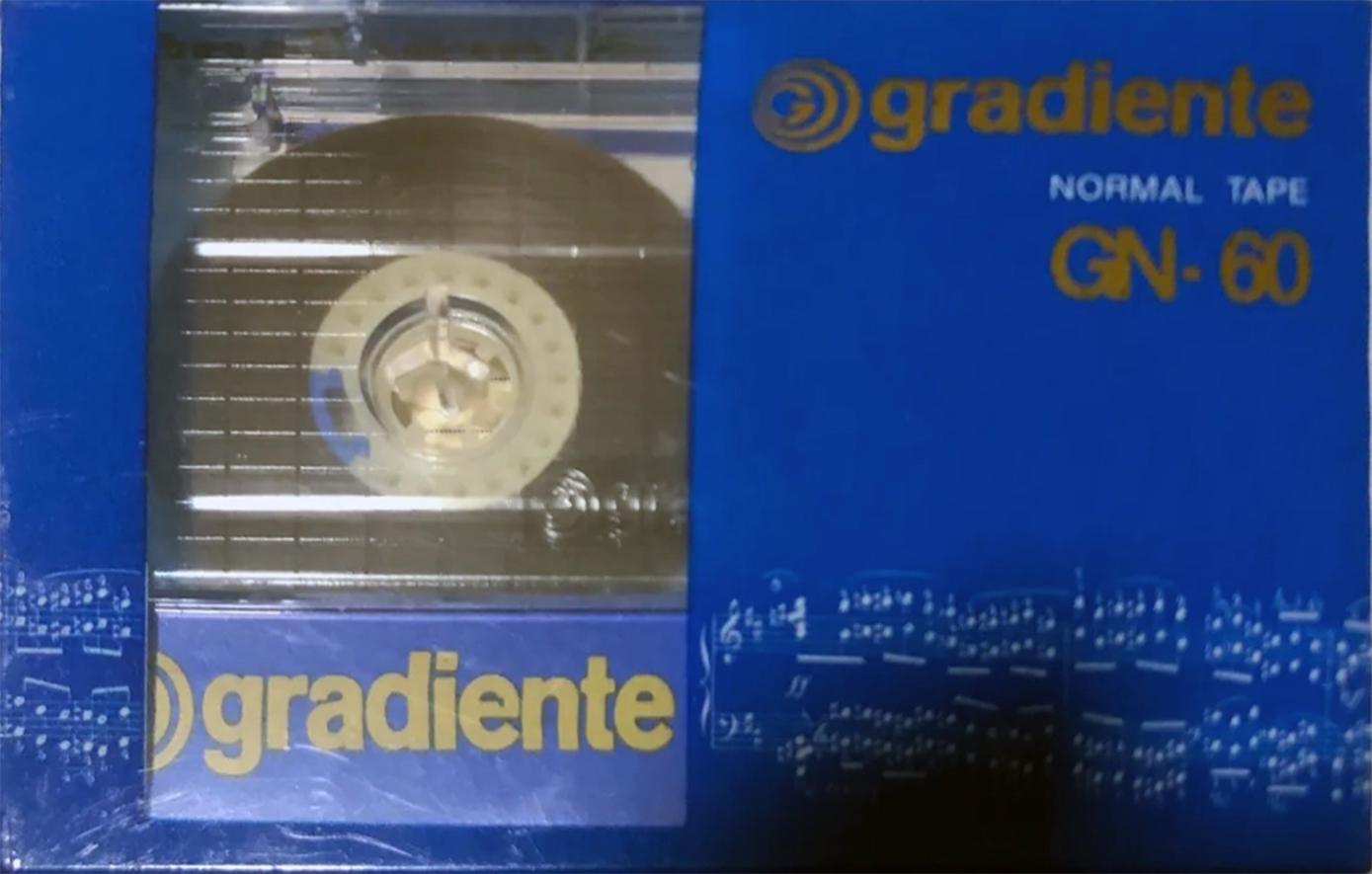 Compact Cassette Gradiente GN 60 Type I Normal 1988 Latin America