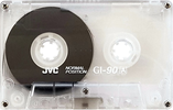 Compact Cassette JVC GI 90 "G1-90B" Type I Normal 1992 North America